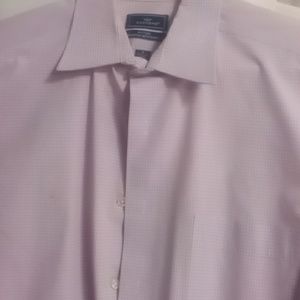 M Dockers fitted pink Shirt 15/15 1/2 32/33
